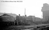 img1552 TM Ulster Rail Scenes Irish 2 1962 Unknown W 2-6-0 on shed Belfast York Rd MPD copyrig...jpg