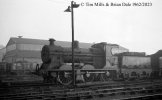 img1555 TM Ulster Rail Scenes Irish 2 1962  V1 0-6-0 No 15 stored on shed Belfast York Rd MPD ...jpg