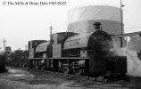 img1902 TM Two Bagnall 0-4-0 in store at Staveley iron works 27 Feb 63 Neg Strip 86 copyright ...jpg