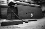 img2985 TM Neg Strip 25 Shell of original Bulleid Pacific 34020 note another casing behind Eas...jpg