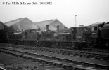 img2997 TM Neg Strip 25 line of locos awaiting scrap 32646, 30328 and another M7 75066 in back...jpg