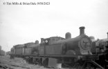 img3572 TM Neg Strip 5 31781, 31324, 31500 Ramsgate before elecrification on shed 17 Aug 58 co...jpg