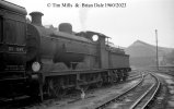 img3886 TM Neg Strip 18 32450 Brighton Loco on shed query breakdown train 9 Jan 60 copyright F...jpg